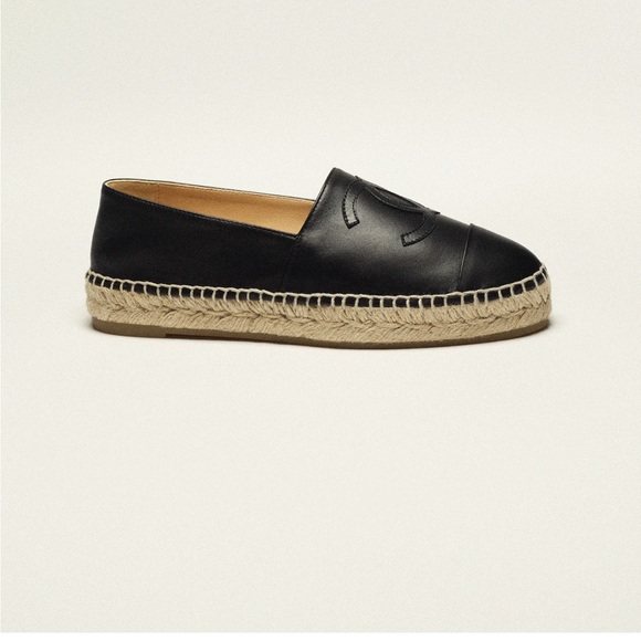 Chanel black espadrilles. - Picture 6 of 6
